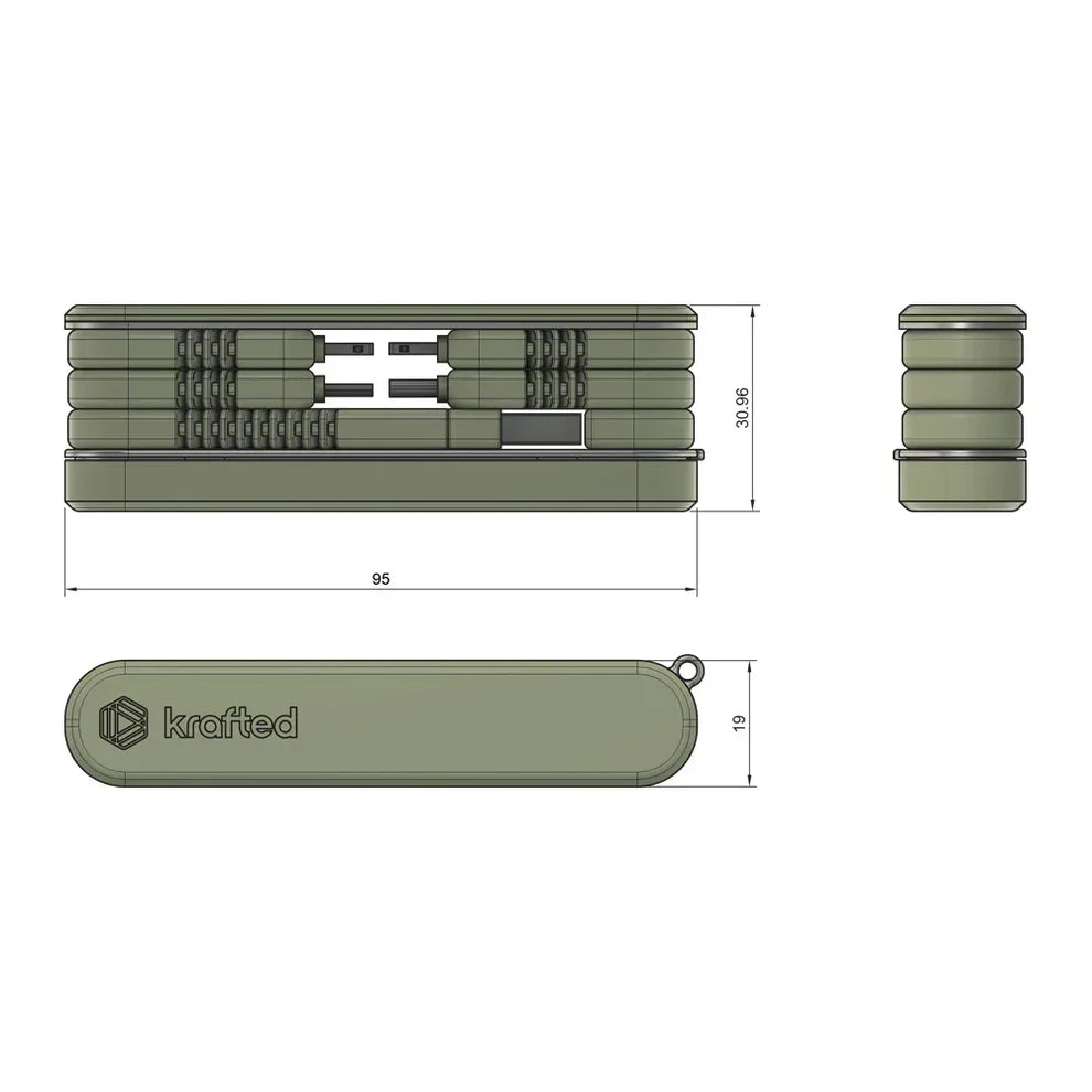 Krafted - Connex 4A - Le Couteau Suisse des Hub